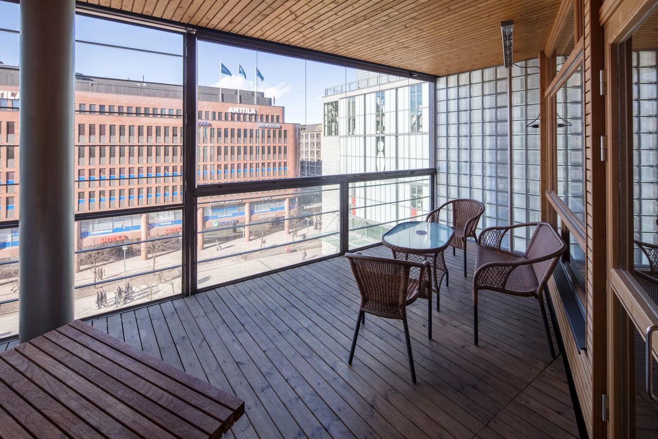 City Center Park View Studio With Sauna And Balcony Apartamento Helsínquia Exterior foto